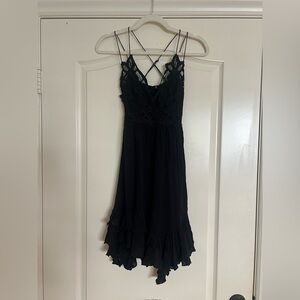 Free People Black Lace Dress🖤